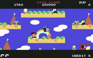 Rainbow Islands screenshot 3 for Amiga